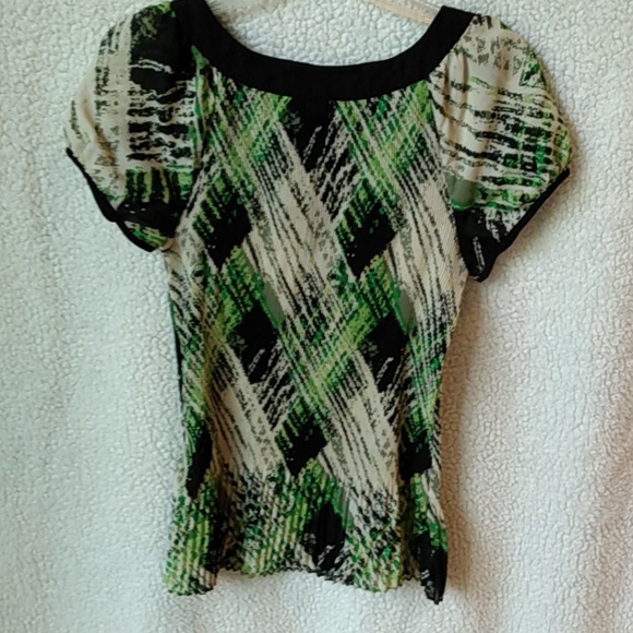 Cato shirt M green black and beige - Picture 5 of 5